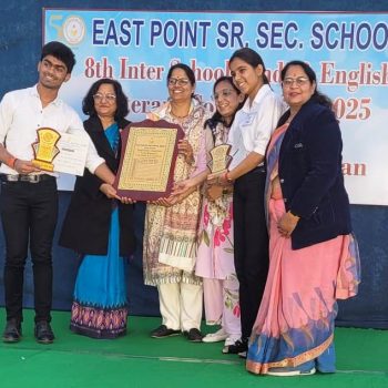 Hindi Debate Winner at East Point School